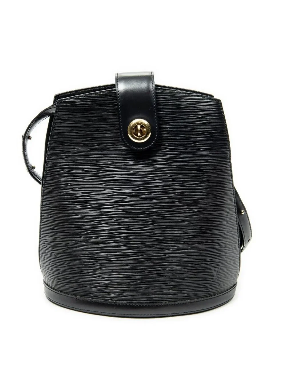 Louis Vuitton Cluny Black Epi Shoulder